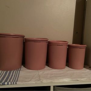 Vintage Tupperware Canisters